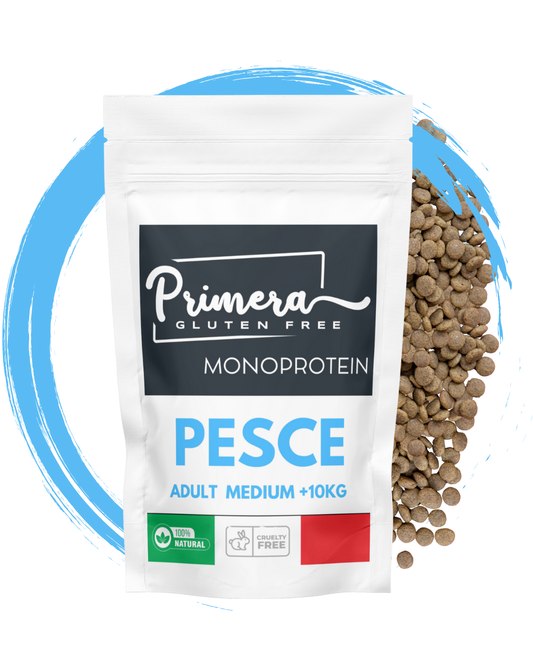 Cane gluten free pesce all breed