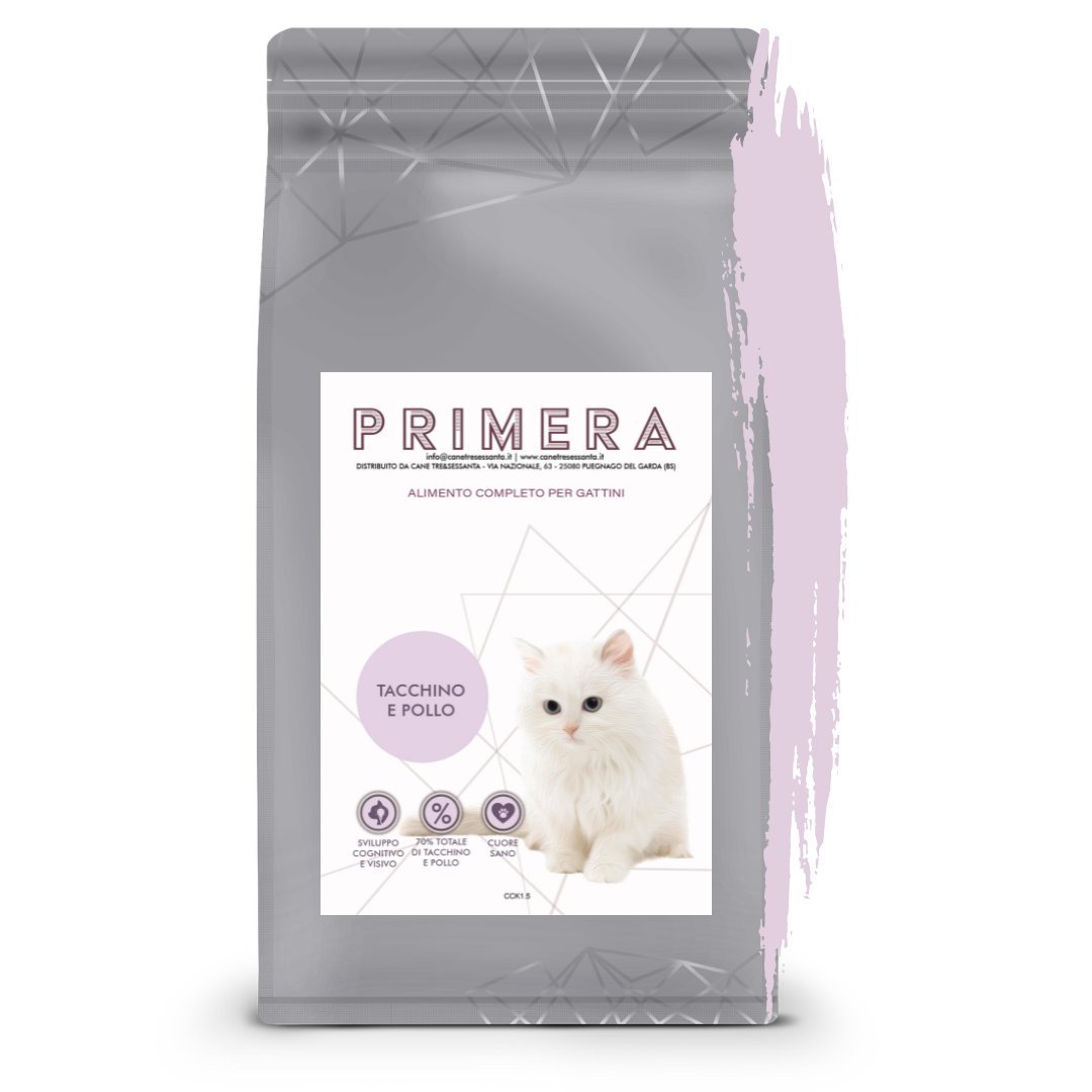 Gatto grain free kitten tacchino e pollo
