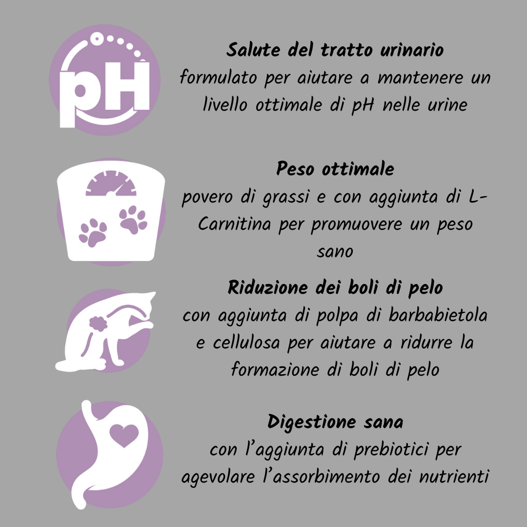 Gatto grain free sterilised pollo, tonno e salmone